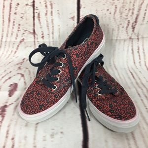 Vans Cheetah Print Shoes HTF 7 Wmns.